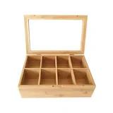 kh1696 kutija za čaj od bambusa 30x19.9x9.5cm