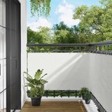  Balconska mreža Bela 100 x 500 cm Oxford tkanina, (5000222454) | Shoptok.si