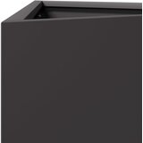  Vrtna sadilica crna trokutasta 50x43x75 cm čelična | shoptok.hr
