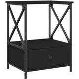  Noćni ormarići 2 kom crni 50 x 41 x 65 cm od konstruiranog drva | shoptok.hr