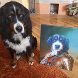 Fotografija na platnu pet portrait General_2 - 50x60 cm