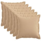  Jastuk s jastukom HOUTEN 6 kom. Krem Umjetni lan - Krem 35 x 35 cm 6 | shoptok.hr