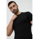 ICEBREAKER Funkcionalna kratka majica Anatomica črna barva
