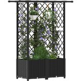  Povišeni krevet s mrežom i krovom Crna 124 x 40 x 138 cm PP | shoptok.hr