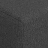 SOFA na razvlačenje Tamnosiva 200 x 70 x 10 cm Tkanina | Shoptok.si