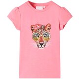  Dječja majica neonskoružičasta 128 | shoptok.hr