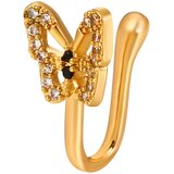  Naušnica za nos Butterfly - Zlatna KP28574 | shoptok.hr