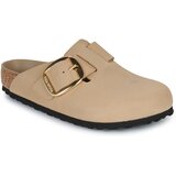Birkenstock Cokli Boston Big Buckle Bež | Shoptok.si