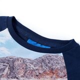  Dječja majica dugih rukava modra 104 | shoptok.hr
