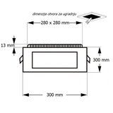 Bb Link led ugradna cct panel lampa 24W KNS1-24W Cene