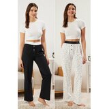 TRENDYOLMILLA Ženski set donjeg dela pidžame Thmss25Pj00001, 2 komada, Šareni | Eponuda.com