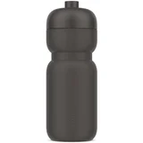 Antracitno siva plastična boca za vodu 600 ml Active –