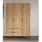 Hanah home Ormar Aden sa ladicama 120, 120 x 192 x 45 cm, Boja hrasta Cijene
