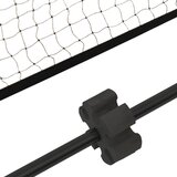  Teniska mreža crno-crvena 400 x 100 x 87 cm od poliestera | Eponuda.com