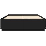  Okvir kreveta s LED svjetlima crni 150 x 200 cm drveni | Eponuda.ba