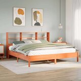 Krevet s regalom za knjige bez madraca 180x200 cm od borovine Cijene