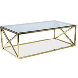  KLUB STOL ELISE A 120*60*40 CM ZLATNI Cijene