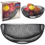 Orion Črna kovinska košara za sadje RADKA, (5000035301) | Shoptok.si
