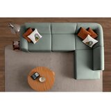 Atelier Del Sofa Kutna sofa na razvlačenje S-Loft Desna, 206 x 290 cm, Zelena | Eponuda.ba