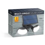 Phenom LED solarni reflektor z PIR senzorjem gibanja 2 vrtljivi glavi COB LED | Shoptok.si