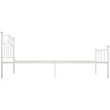 Okvir za krevet bijeli metalni 90 x 200 cm | shoptok.hr
