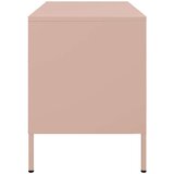 vidaXL TV omarica roza 68x39x50,5 cm jeklo | Shoptok.si