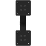 vidaXL Noge za stolić u obliku slova X 2 kom crne 40x(30-31) cm | shoptok.hr