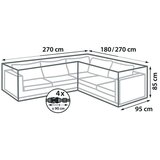 SUNFUN Zaštitni prekrivač za vrtni namještaj (270 x 95 x 85 cm) | shoptok.hr