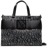 Armani Exchange Ručna torbica bež / crna Cijene