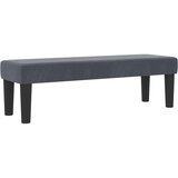  Posteljni mehanizem s posteljnino in klopjo temno siva 200x200 cm žamet | Shoptok.si