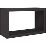 vidaXL Stojalo za drva črno 100x40x60 cm jeklo | Shoptok.si