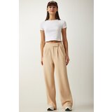  Women's Cream Waist Velcro Comfortable Palazzo Pants Cene