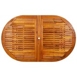 vidaXL Vrtni blagovaonski stol (160 - 240)x100x75 cm od drva bagrema | shoptok.hr