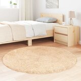  Čupavi tepih s visokim vlaknima NAVARRA bež 120x120cm poliester | shoptok.hr