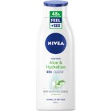 Nivea Aloe & Hydration Body Lotion vlažilen losjon za telo z aloe vero 400 ml za ženske | Shoptok.si
