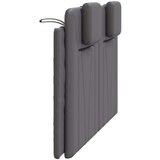  Jastuk za uzglavlje sivi 140 cm od umjetne kože | shoptok.hr