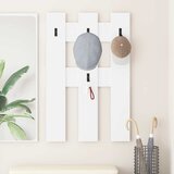  Vješalica za kapute na zidu Zidne Bijelo 65 x 3 x 100 cm | shoptok.hr
