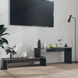 vidaXL TV ormarić visoki sjaj sivi 180 x 30 x 43 cm od iverice Cijene