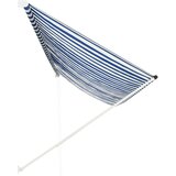 Tenda na uvlačenje 400 x 150 cm plavo-bijela | shoptok.hr