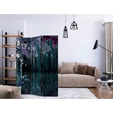 Artgeist PARAVAN 135/172/3 cm lila, temno zelena Slike