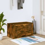  Zidni ormarić za cipele boja hrasta 70 x 35 x 38 cm od borovine | shoptok.hr