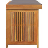 vidaXL Vanjska kutija za jastuke 90x50x60,5 cm masivno drvo bagrema | shoptok.hr