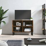 vidaXL TV omarica dimljen hrast 69,5x30x50 cm inženirski les Cene