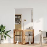  Vrata za pse s postoljem 2 pcs Staro drvo 80 x 80 cm | Eponuda.ba