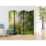 Artgeist PARAVAN 225/172/3 cm temno zelena, svetlo zelena | Shoptok.si