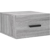  Zidni noćni ormarić boja sivog hrasta sonome 35 x 35 x 20 cm | shoptok.hr