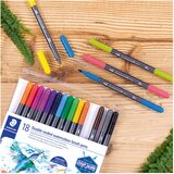  18boja obostrani akvarel design journey staedtler 3001 tb18 blister | Shoptok.si