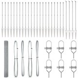 vidaXL Zavarena žičana ograda s 13 špijunkama 1.2x50 m Pocinčani čelik | shoptok.hr