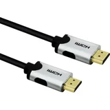 HDMI priključni kabel 1.50 m 11.99.5941 dvostruko zaštićen crna [1x muški konektor HDMI - 1x muški konektor HDMI]