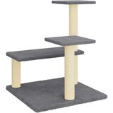  Penjalica za mačke sa stupovima za grebanje tamnosiva 61 cm | shoptok.hr